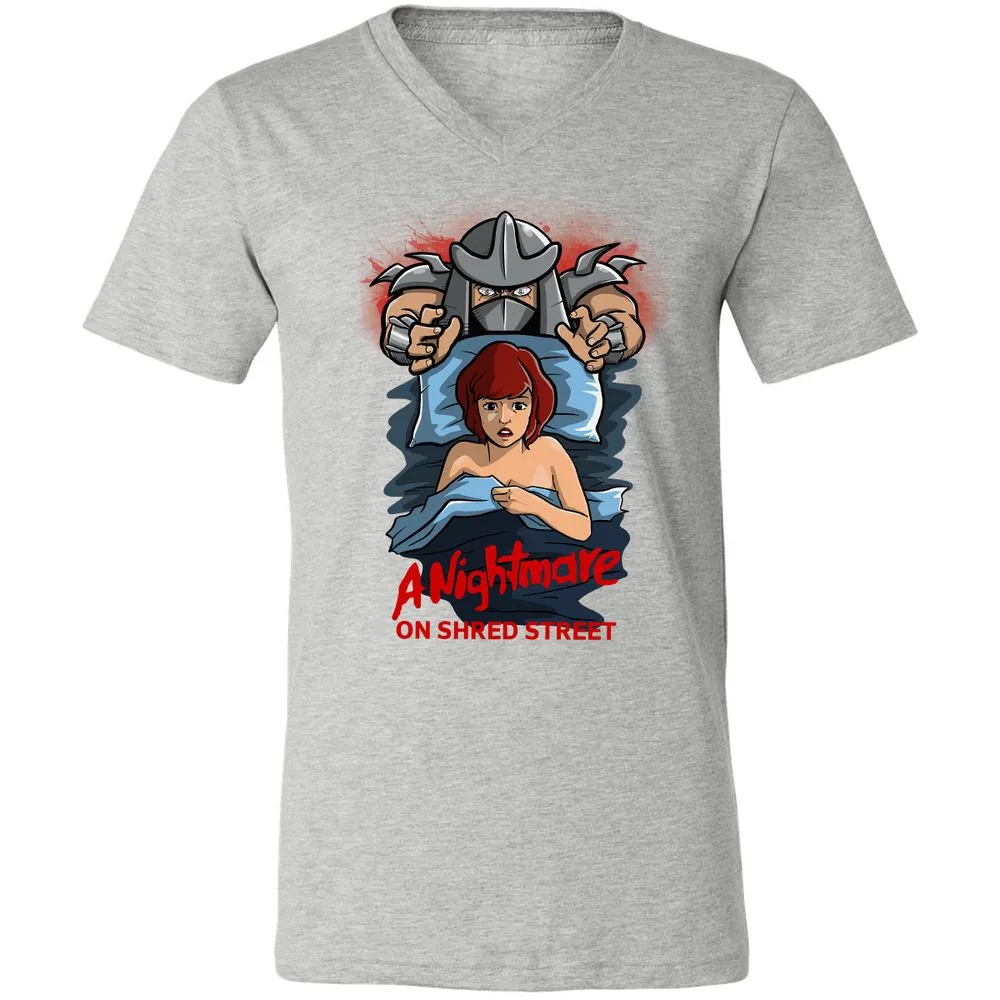Unisex V-Neck T-Shirt - QJRTN22J - Athletic Heather - 7