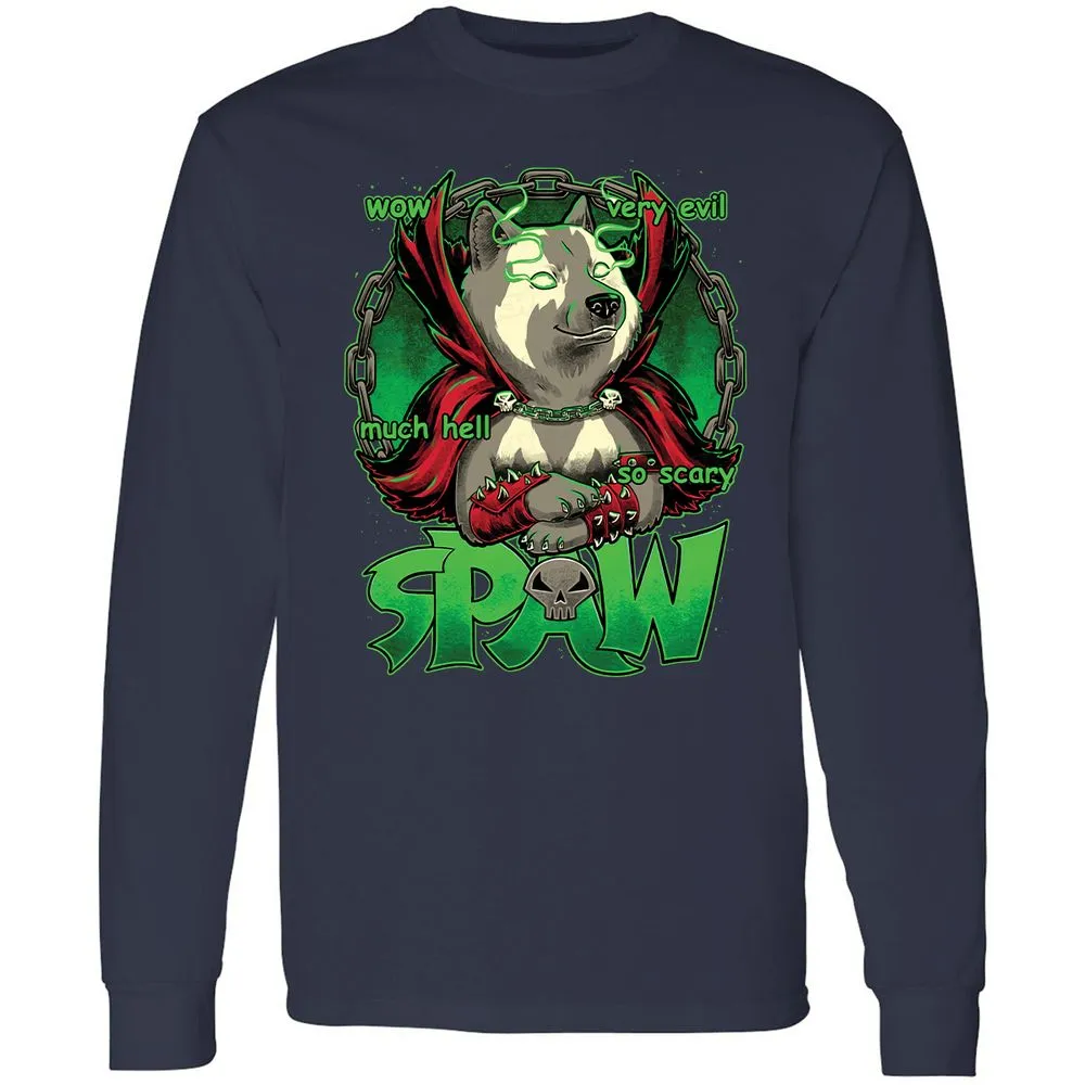Long Sleeve T-Shirt - 9VFXE7JV - Navy - 2