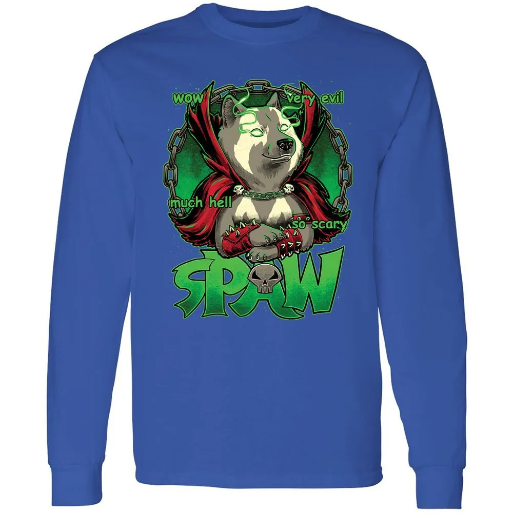 Long Sleeve T-Shirt - 9VFXE7JV - Royal - 8