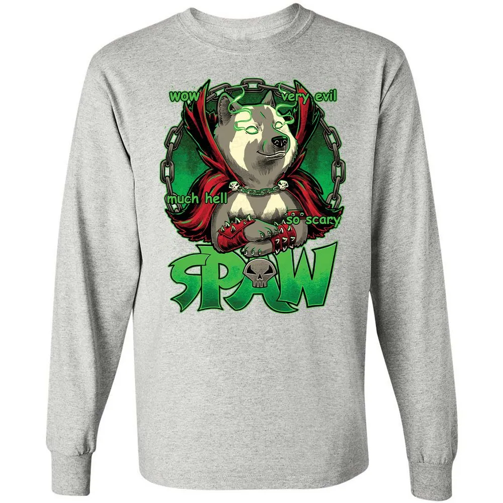 Long Sleeve T-Shirt - 9VFXE7JV - Ash - 7