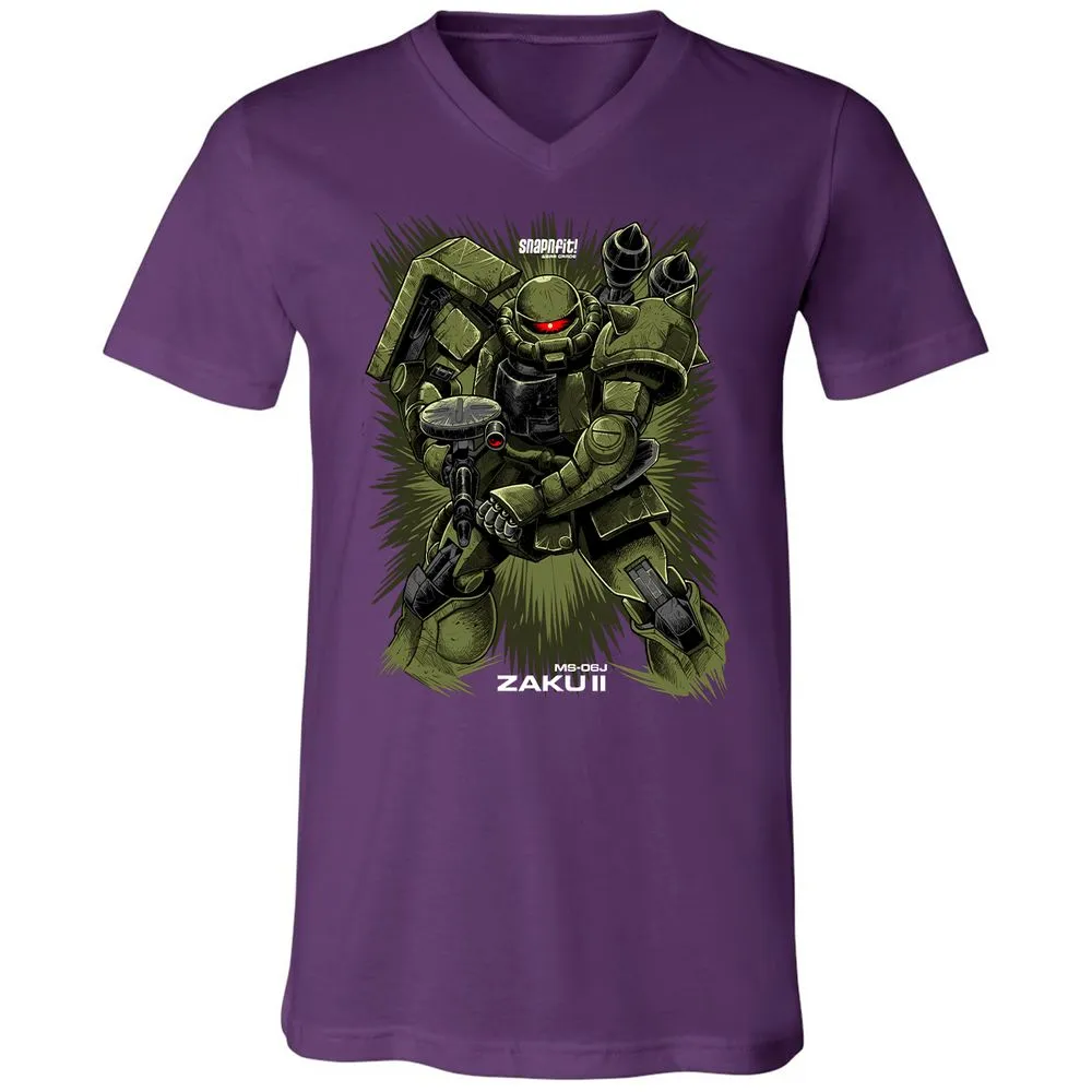 Unisex V-Neck T-Shirt - X85NZQ89 - Team Purple - 9
