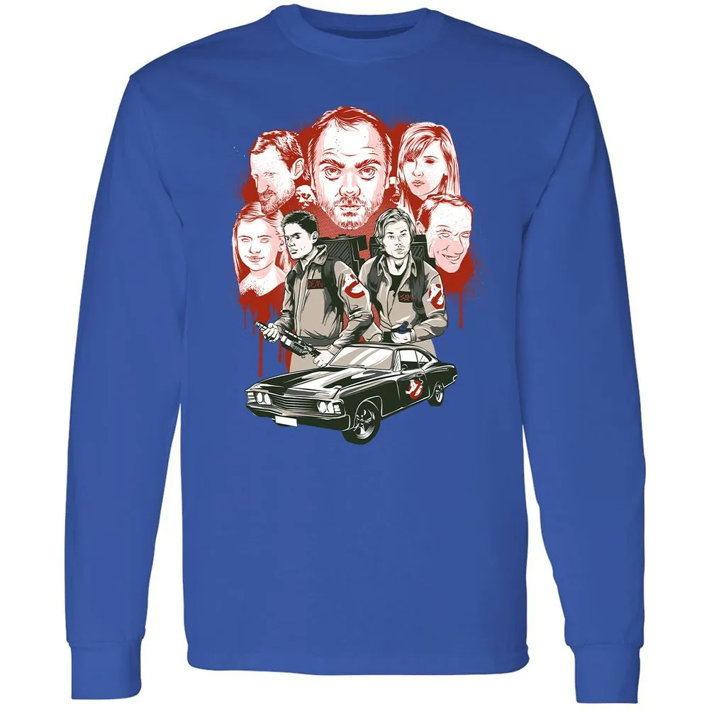 Long Sleeve T-Shirt - 56VHR878 - Royal - 8