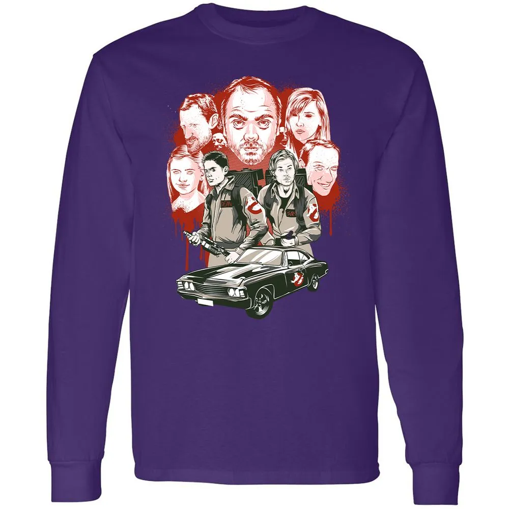 Long Sleeve T-Shirt - 56VHR878 - Purple - 13