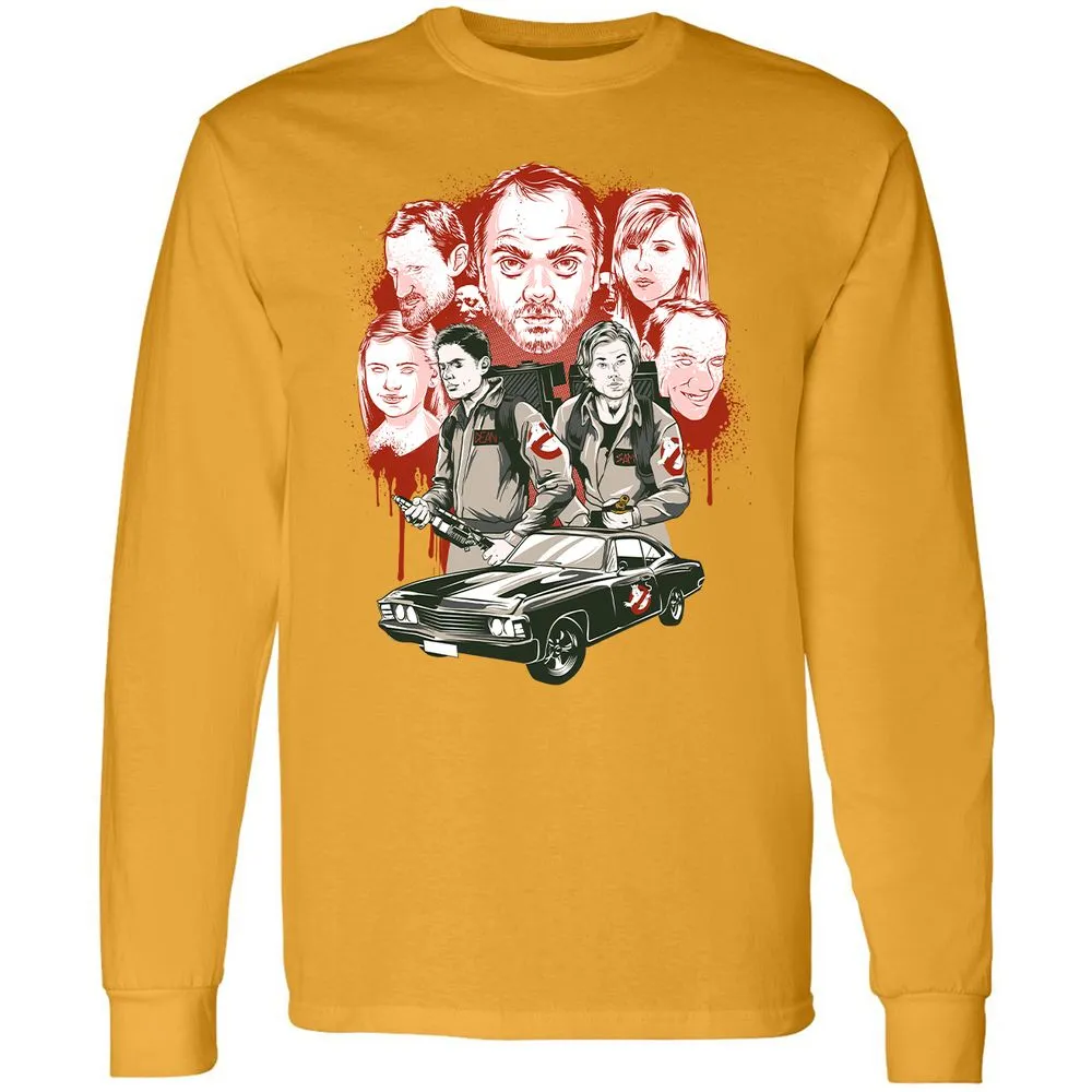 Long Sleeve T-Shirt - 56VHR878 - Gold - 9