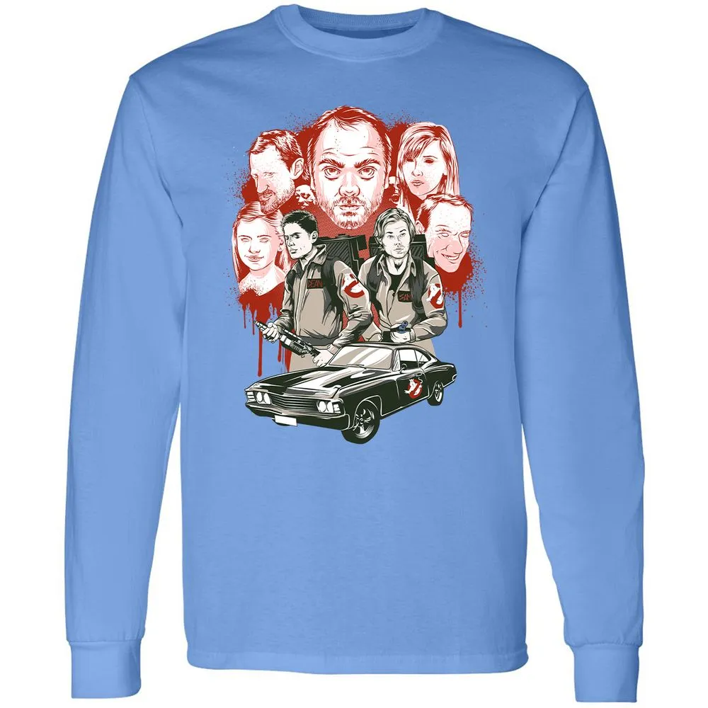 Long Sleeve T-Shirt - 56VHR878 - Carolina Blue - 12