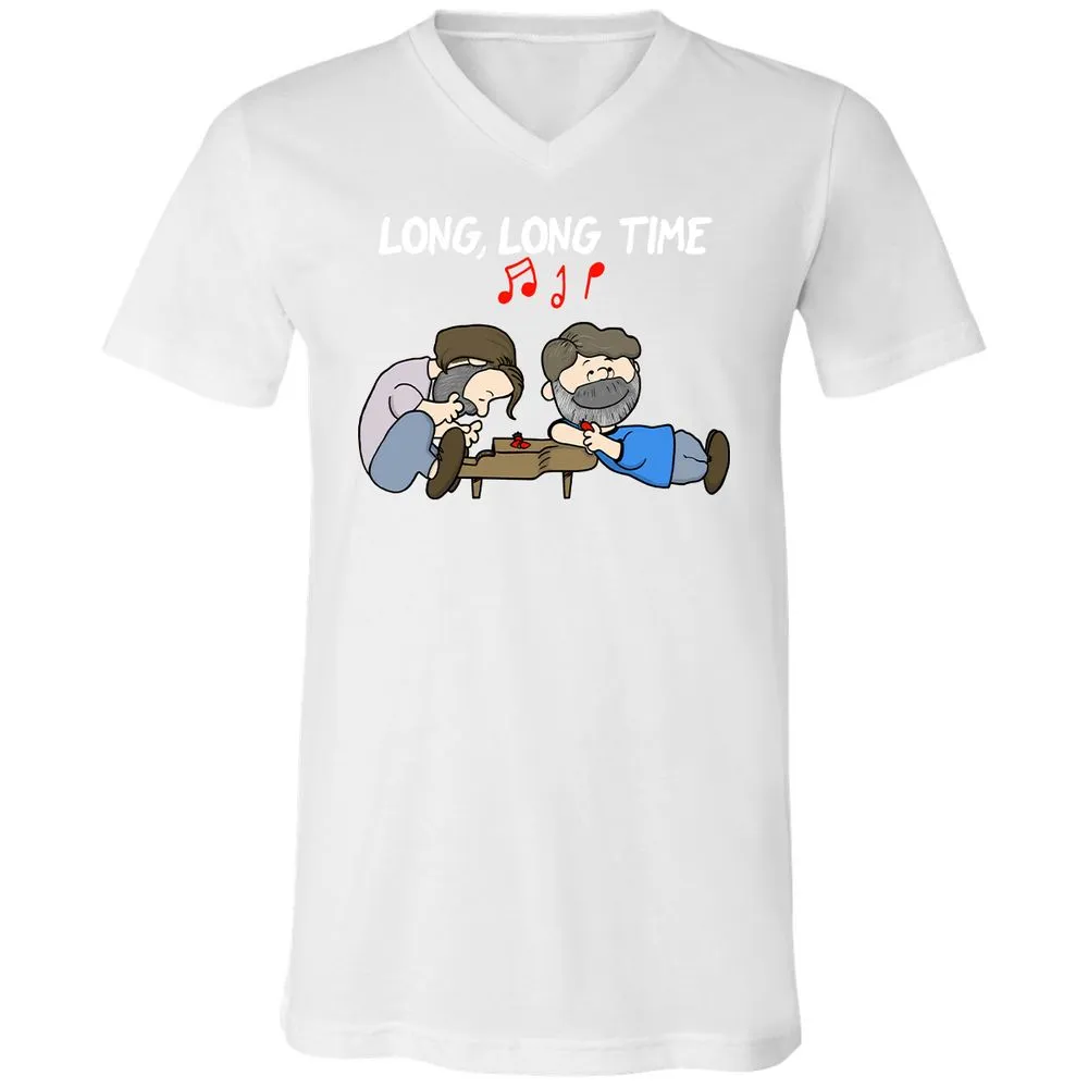 Unisex V-Neck T-Shirt - 1EMTQFK4 - White - 5