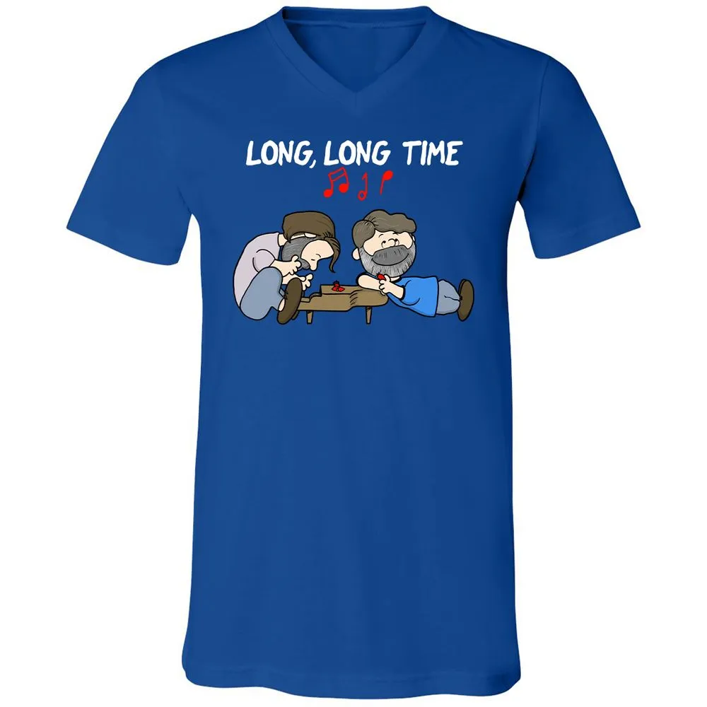 Unisex V-Neck T-Shirt - 1EMTQFK4 - True Royal - 4