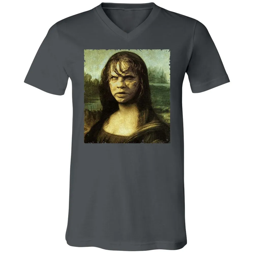 Unisex V-Neck T-Shirt - 17YJH276 - Asphalt - 12