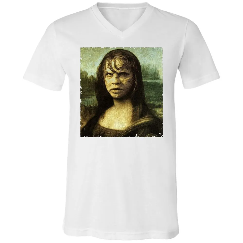 Unisex V-Neck T-Shirt - 17YJH276 - White - 5