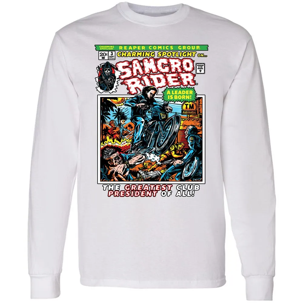 Long Sleeve T-Shirt - TYBUZQCK - White - 5