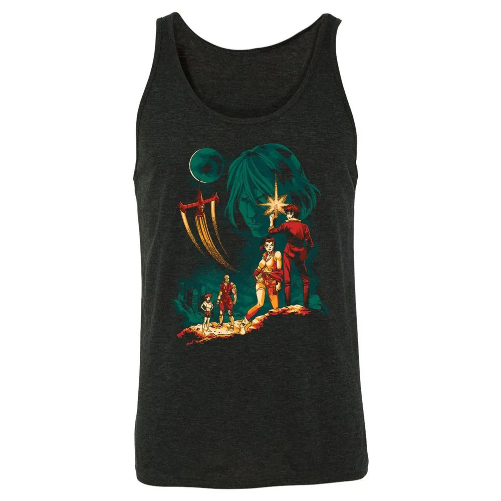 Unisex Jersey Tank - 6EL55YBH - Charcoal Black Triblend - 5