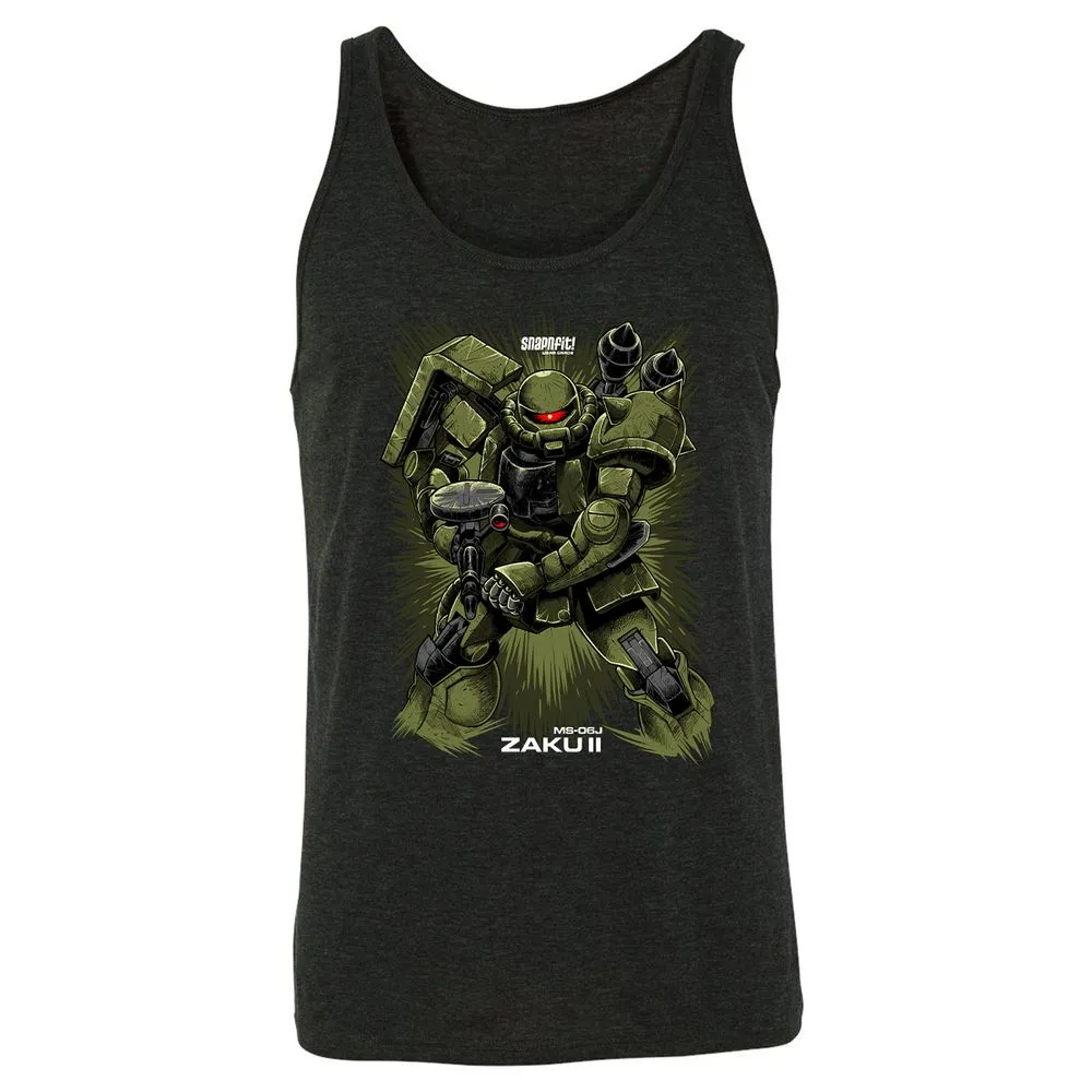 Unisex Jersey Tank - TULTJZD3 - Charcoal Black Triblend - 5