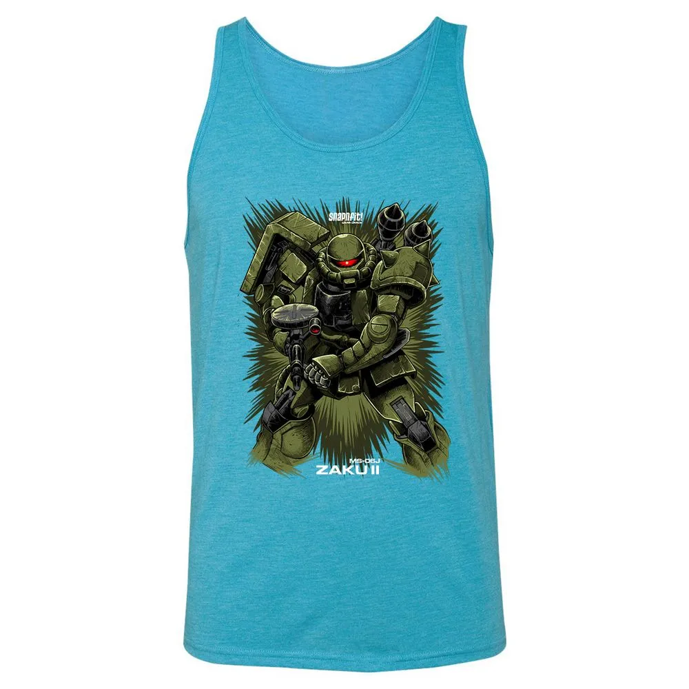 Unisex Jersey Tank - TULTJZD3 - Aqua Triblend - 3