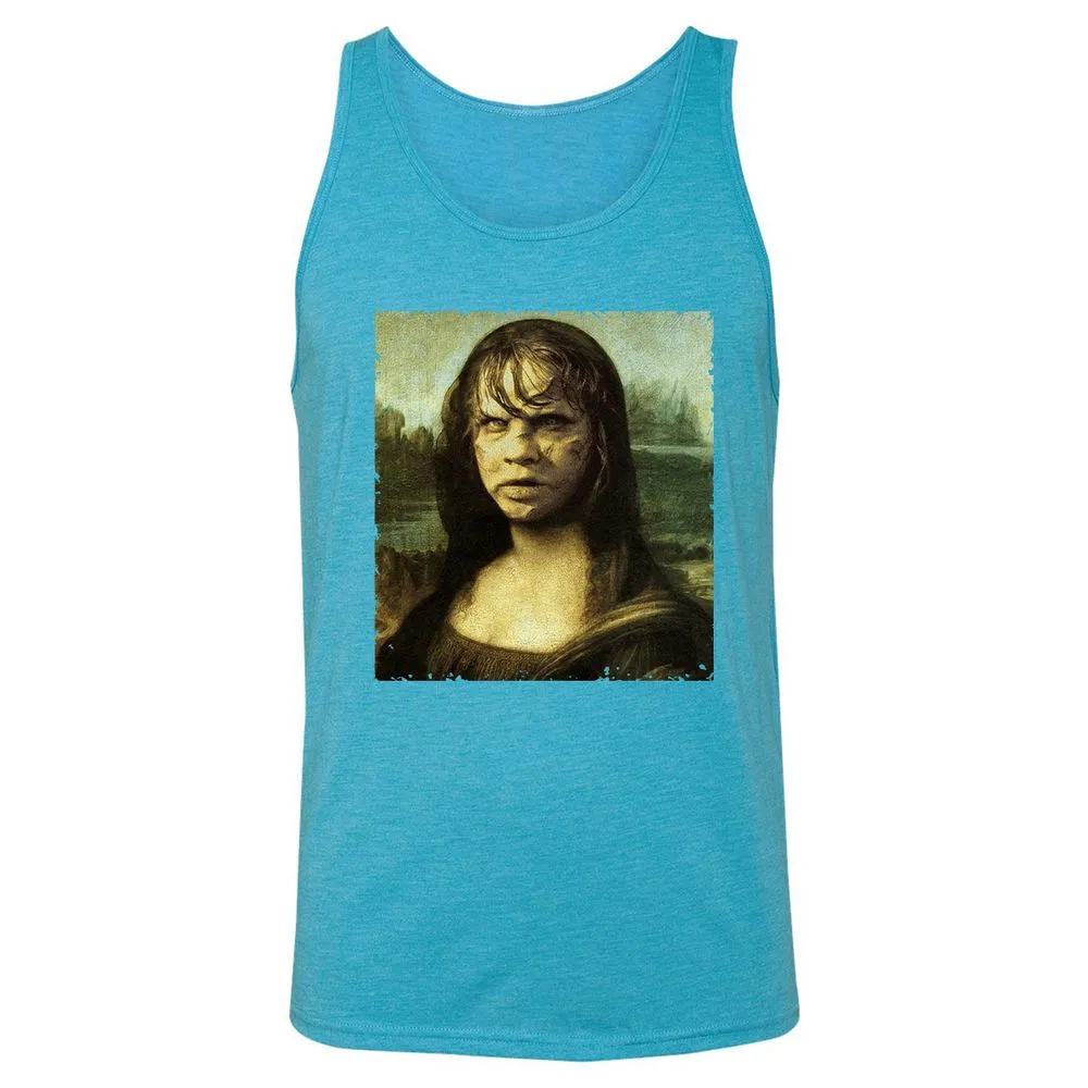 Unisex Jersey Tank - EC1QXS8S - Aqua Triblend - 3