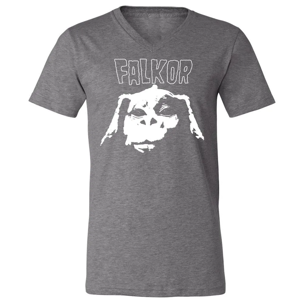 Unisex V-Neck T-Shirt - K616N8QG - Deep Heather - 13