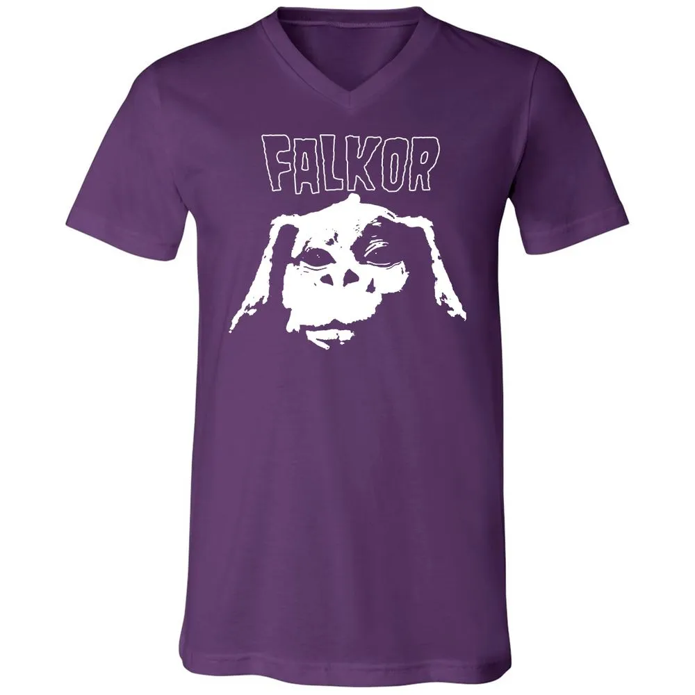 Unisex V-Neck T-Shirt - K616N8QG - Team Purple - 9