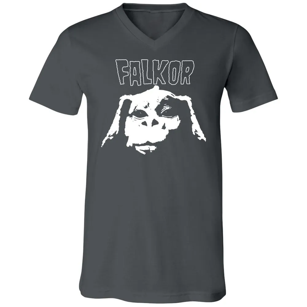 Unisex V-Neck T-Shirt - K616N8QG - Asphalt - 12