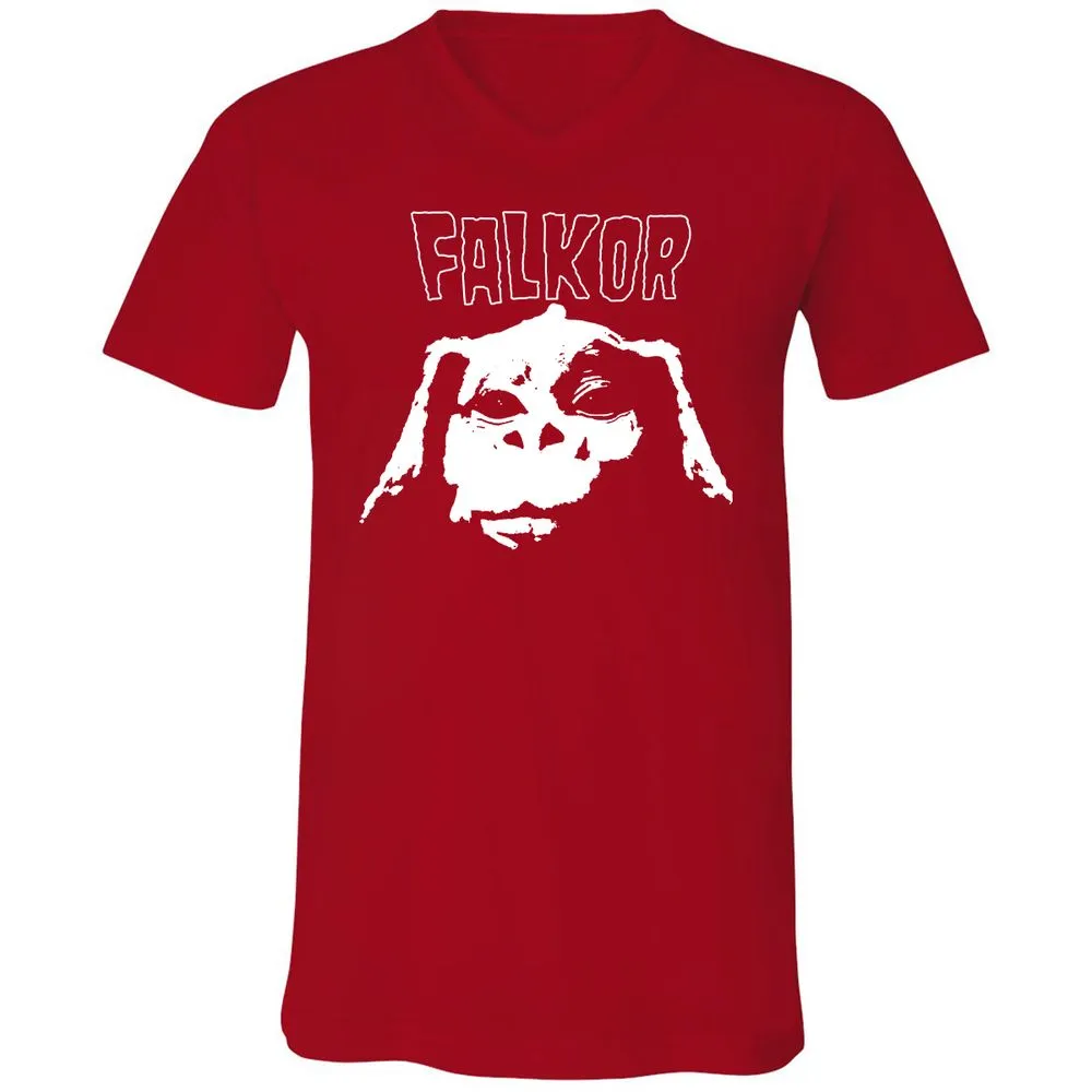 Unisex V-Neck T-Shirt - K616N8QG - Red - 3