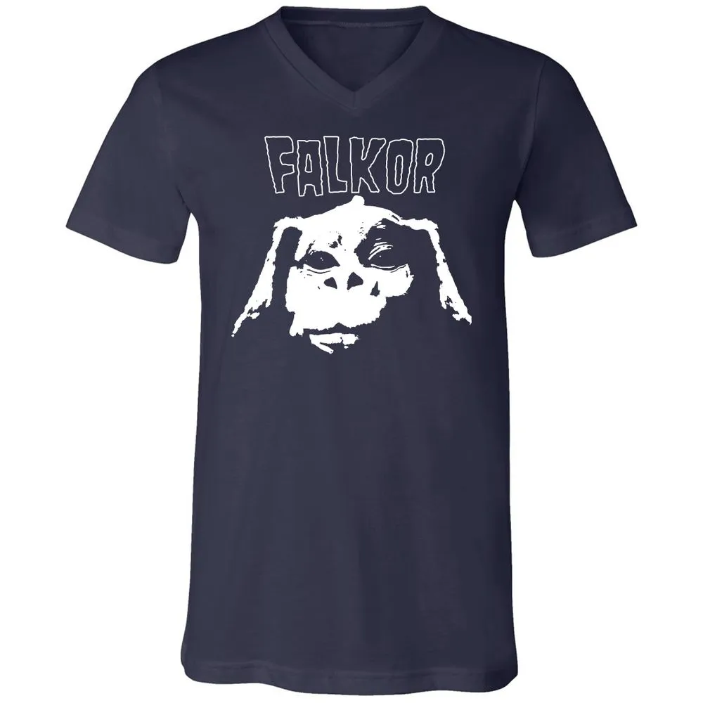 Unisex V-Neck T-Shirt - K616N8QG - Navy - 2