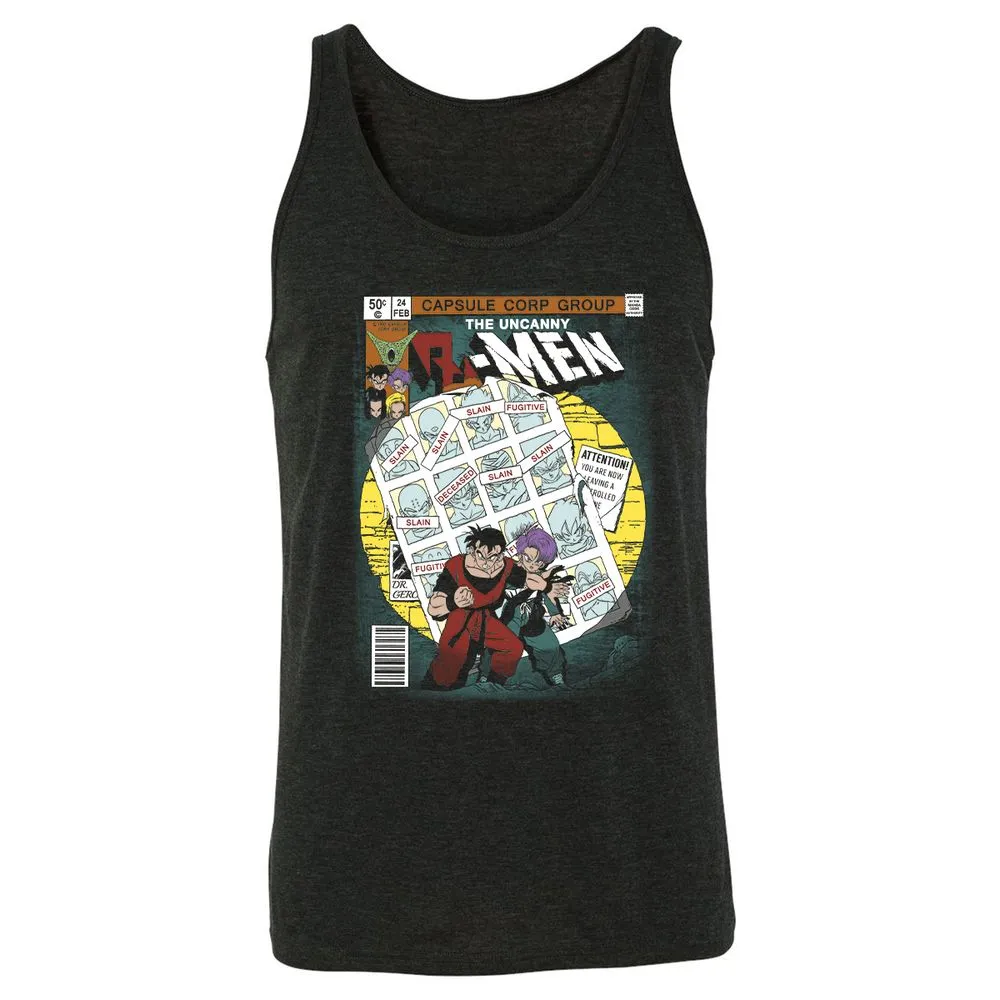 Unisex Jersey Tank - A8QWYAJL - Charcoal Black Triblend - 5