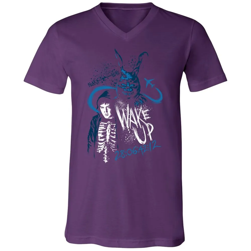 Unisex V-Neck T-Shirt - SB3LH27K - Team Purple - 9