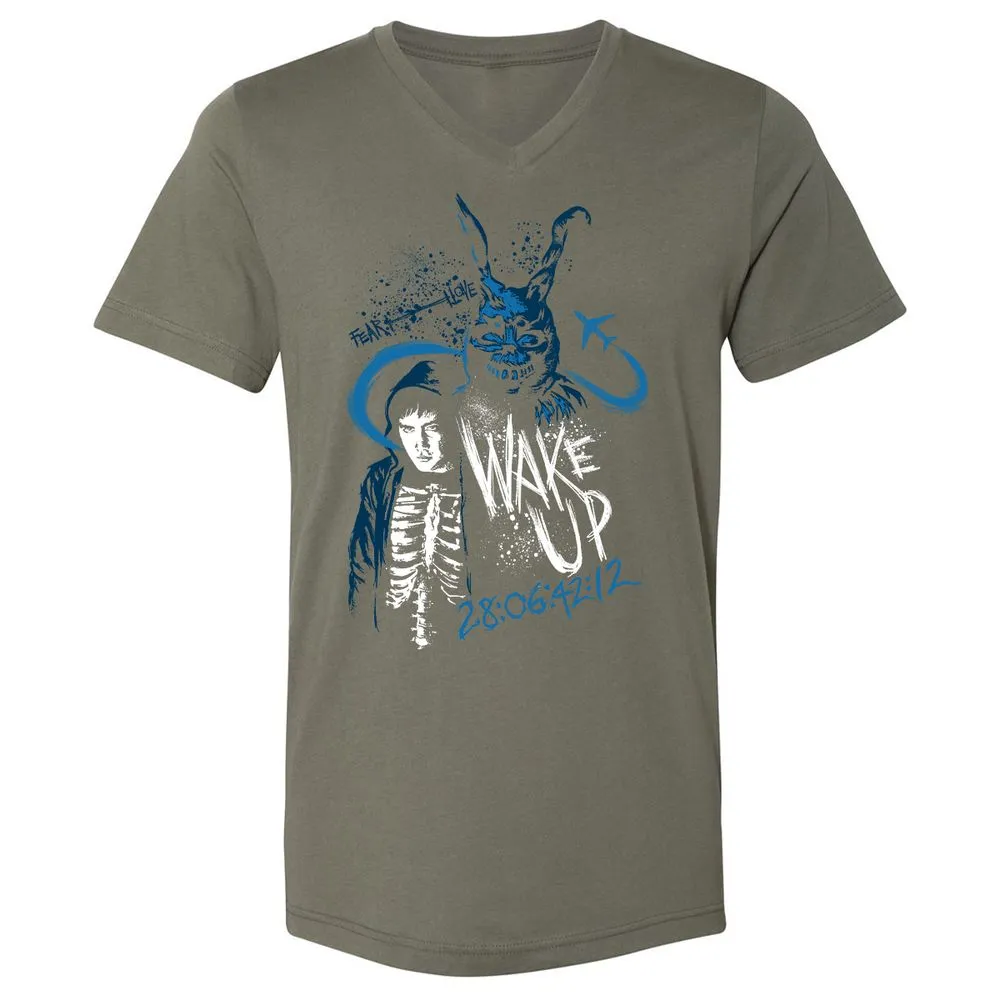 Unisex V-Neck T-Shirt - SB3LH27K - Military Green - 10