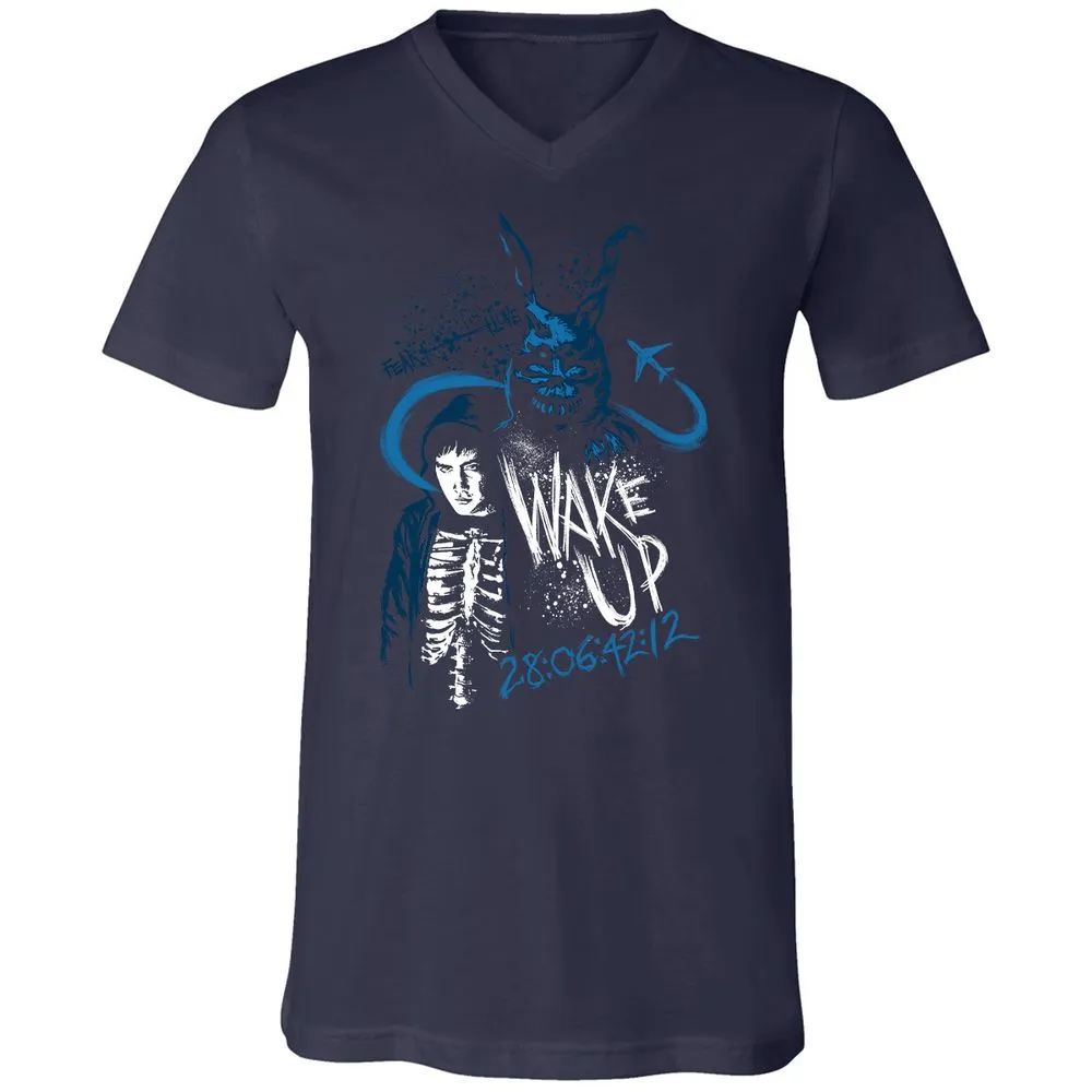 Unisex V-Neck T-Shirt - SB3LH27K - Navy - 2