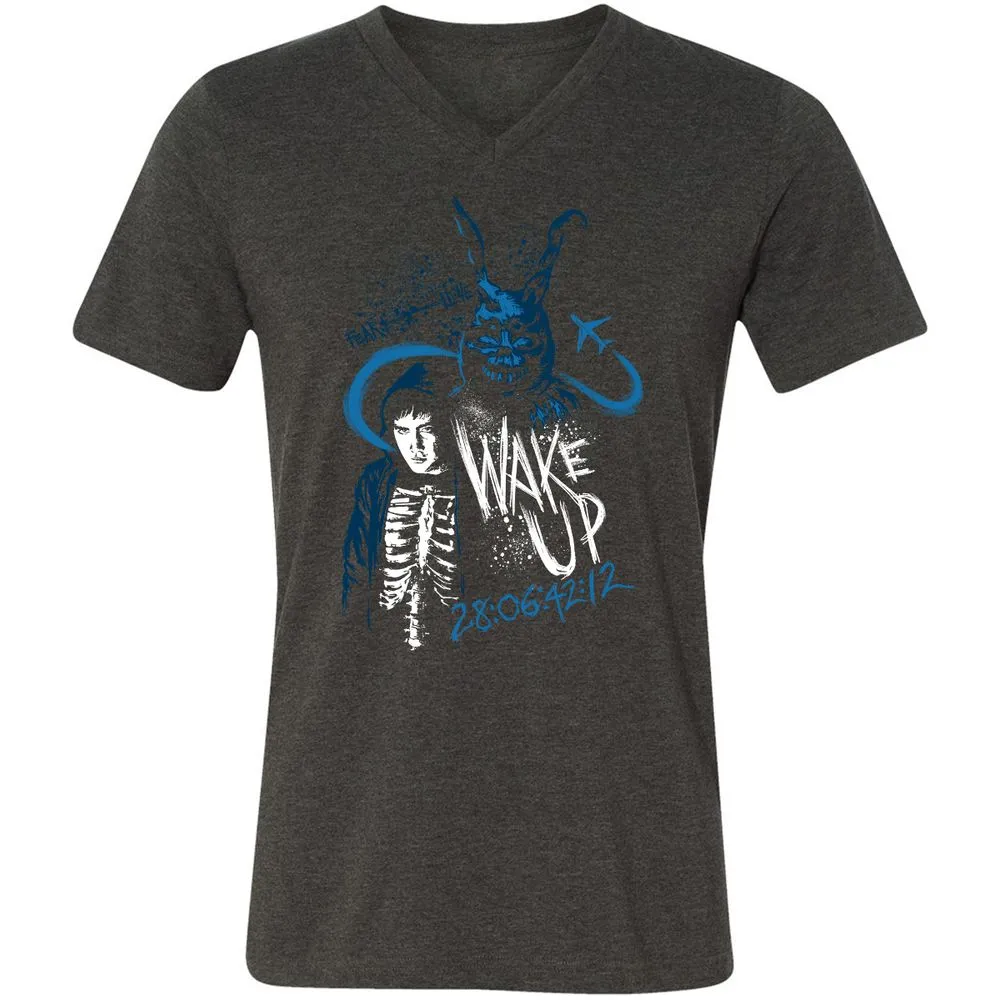 Unisex V-Neck T-Shirt - SB3LH27K - Dark Grey Heather - 8