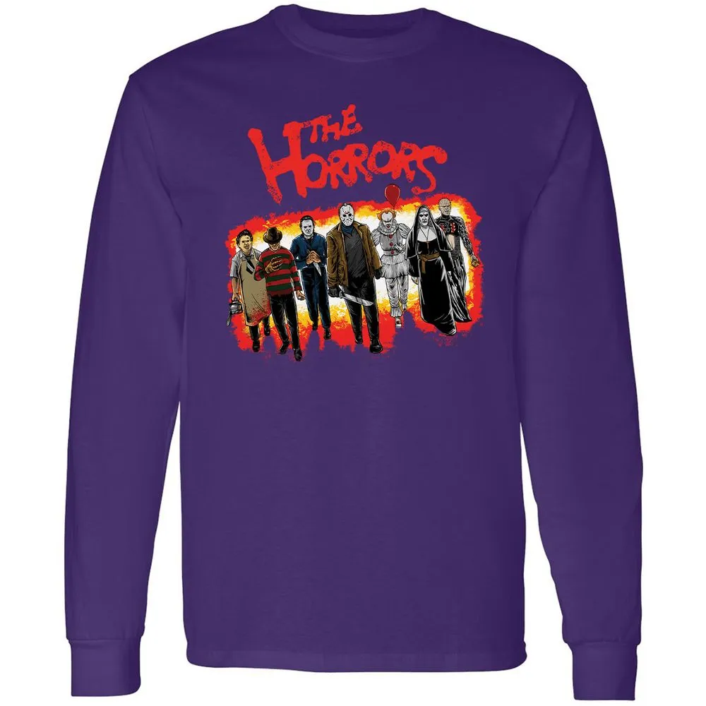 Long Sleeve T-Shirt - 98S7D8GK - Purple - 13