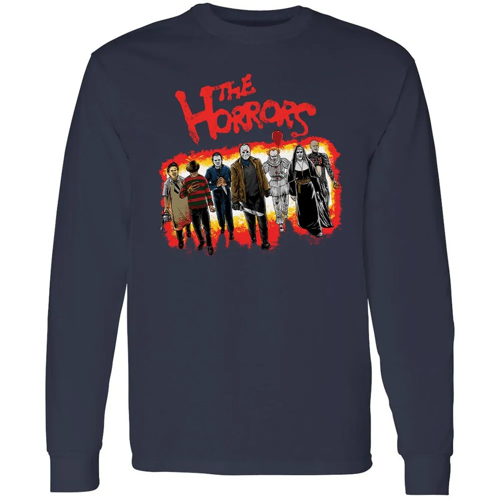 Long Sleeve T-Shirt - 98S7D8GK - Navy - 2