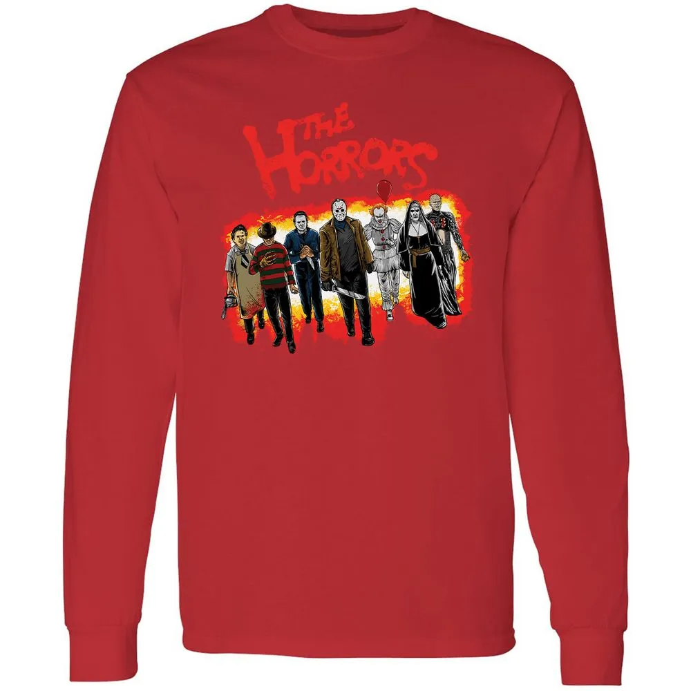Long Sleeve T-Shirt - 98S7D8GK - Red - 14