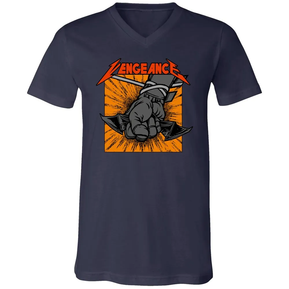 Unisex V-Neck T-Shirt - 2LTDYQWC - Navy - 2