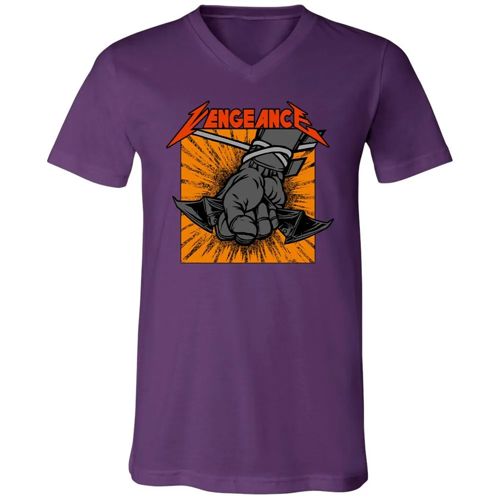 Unisex V-Neck T-Shirt - 2LTDYQWC - Team Purple - 9