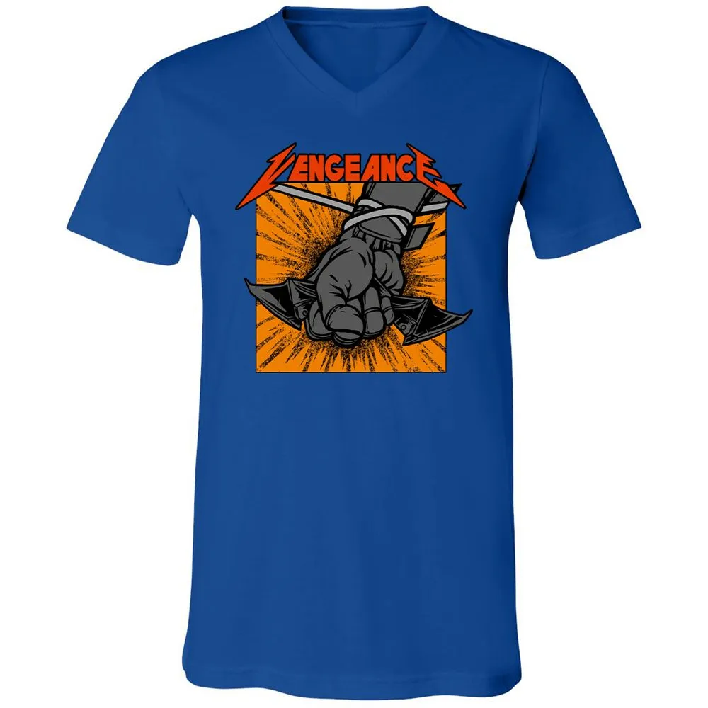 Unisex V-Neck T-Shirt - 2LTDYQWC - True Royal - 4