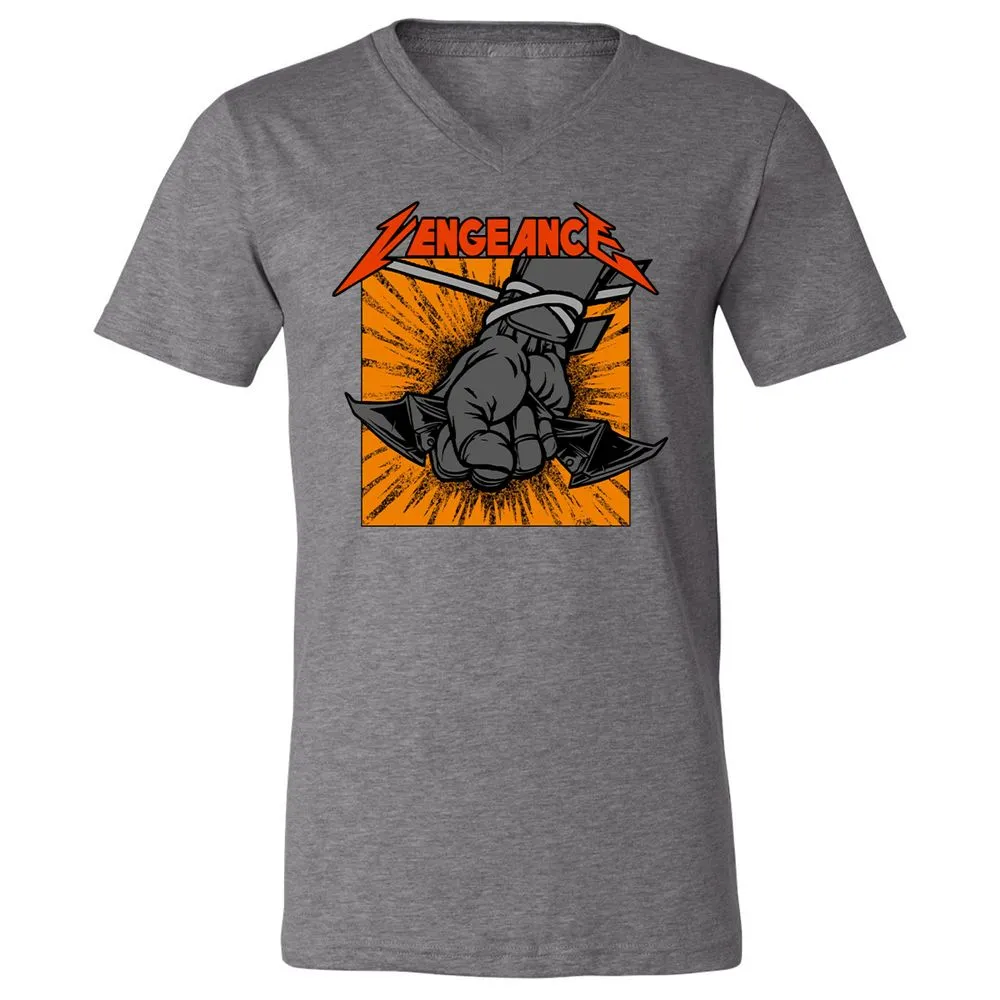 Unisex V-Neck T-Shirt - 2LTDYQWC - Deep Heather - 13