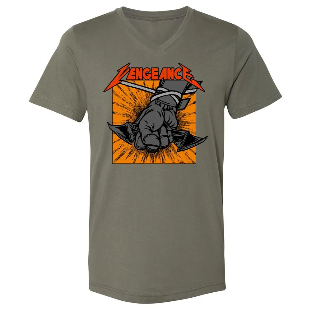 Unisex V-Neck T-Shirt - 2LTDYQWC - Military Green - 10