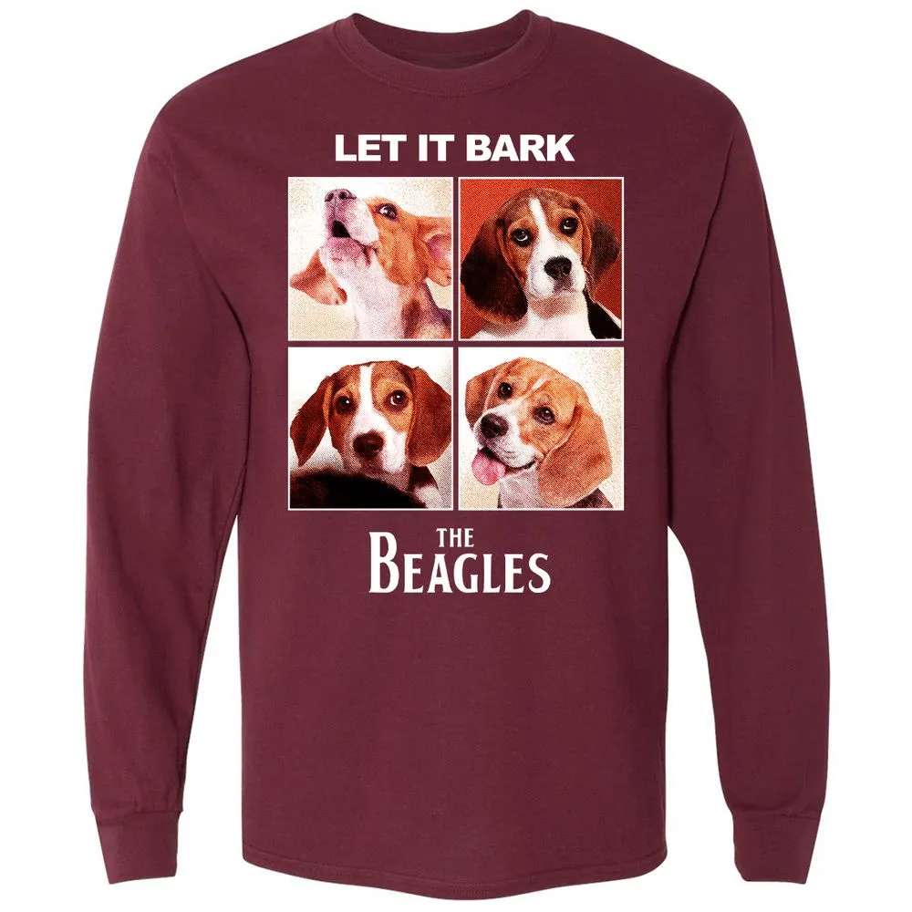 Long Sleeve T-Shirt - FEYPU8GL - Maroon - 11