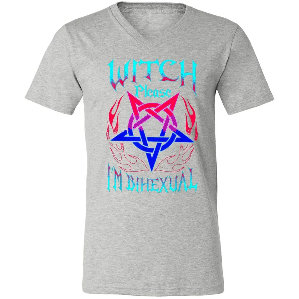 Unisex V-Neck T-Shirt - FRX93FB3 - Athletic Heather - 7