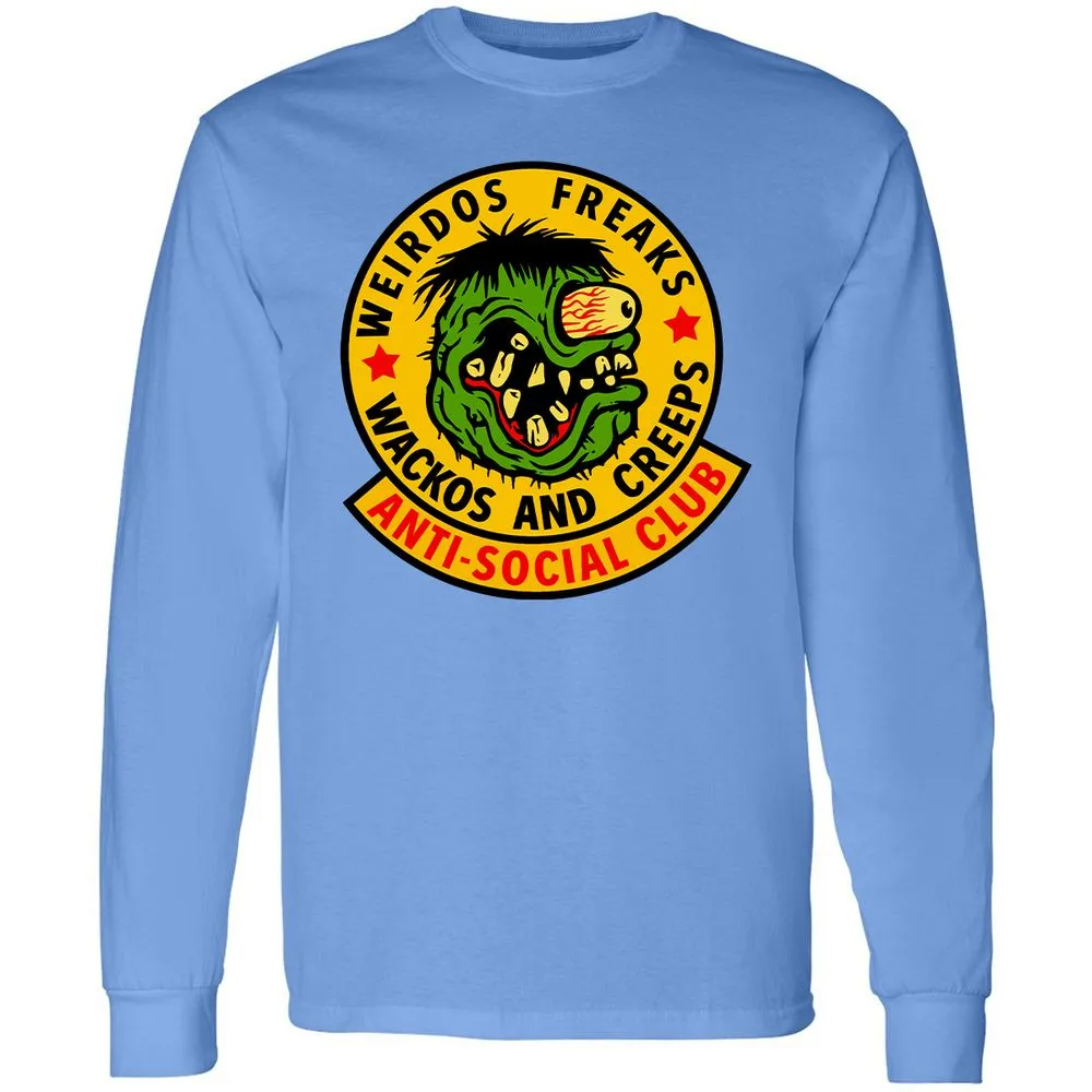 Long Sleeve T-Shirt - UY7PDVDP - Carolina Blue - 12