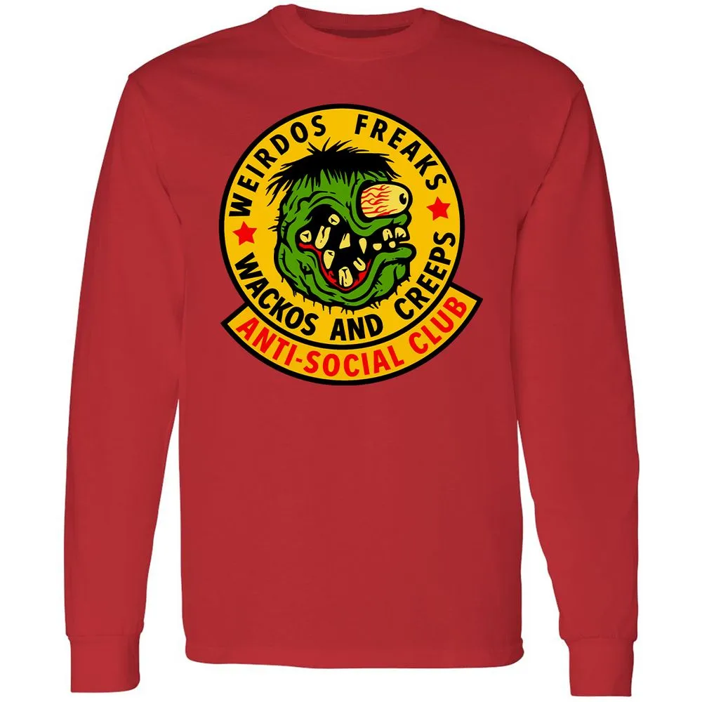 Long Sleeve T-Shirt - UY7PDVDP - Red - 14