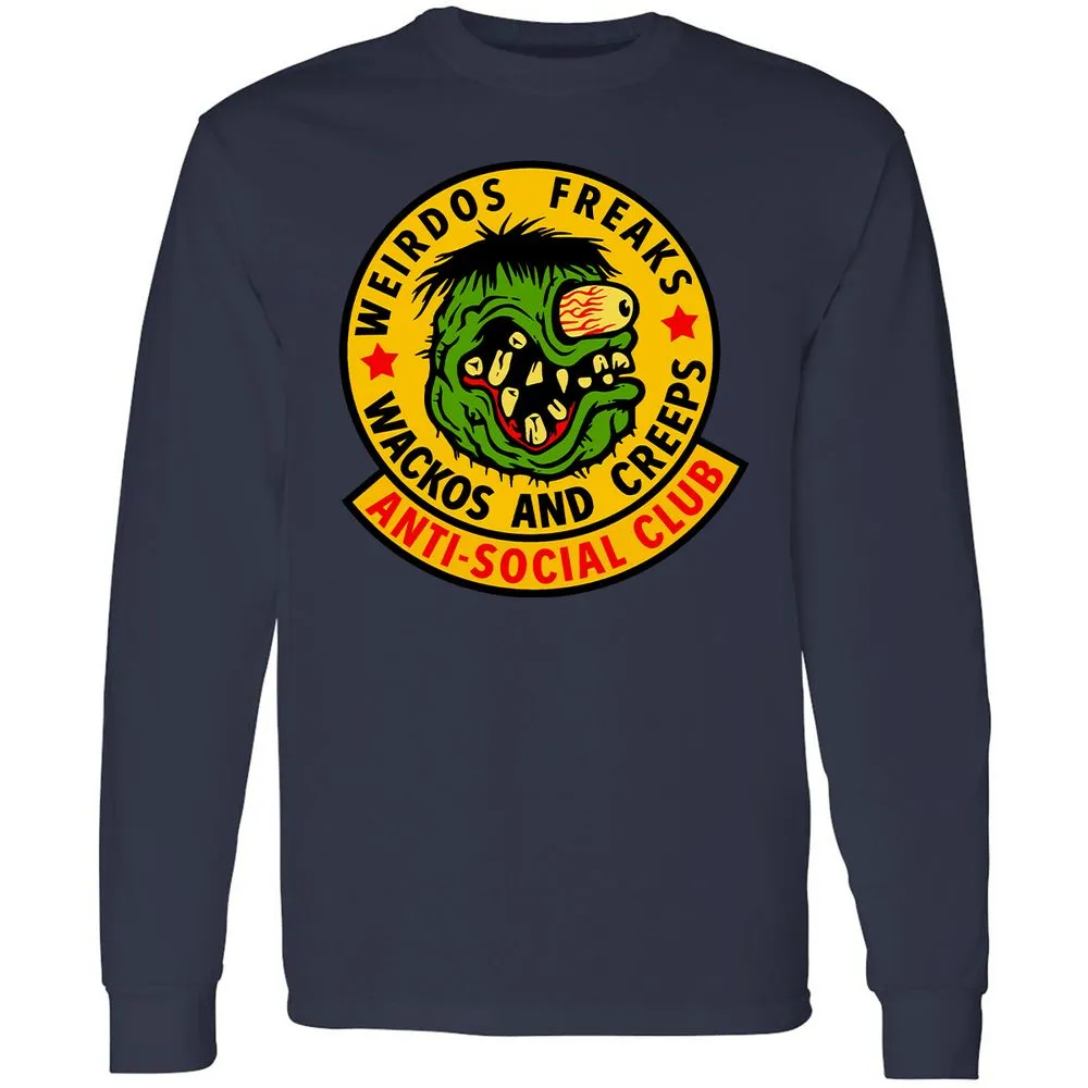 Long Sleeve T-Shirt - UY7PDVDP - Navy - 2