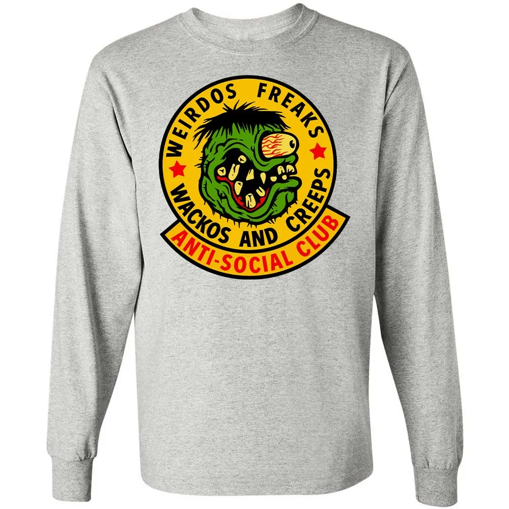 Long Sleeve T-Shirt - UY7PDVDP - Ash - 7