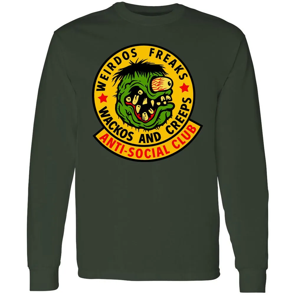 Long Sleeve T-Shirt - UY7PDVDP - Forest Green - 4