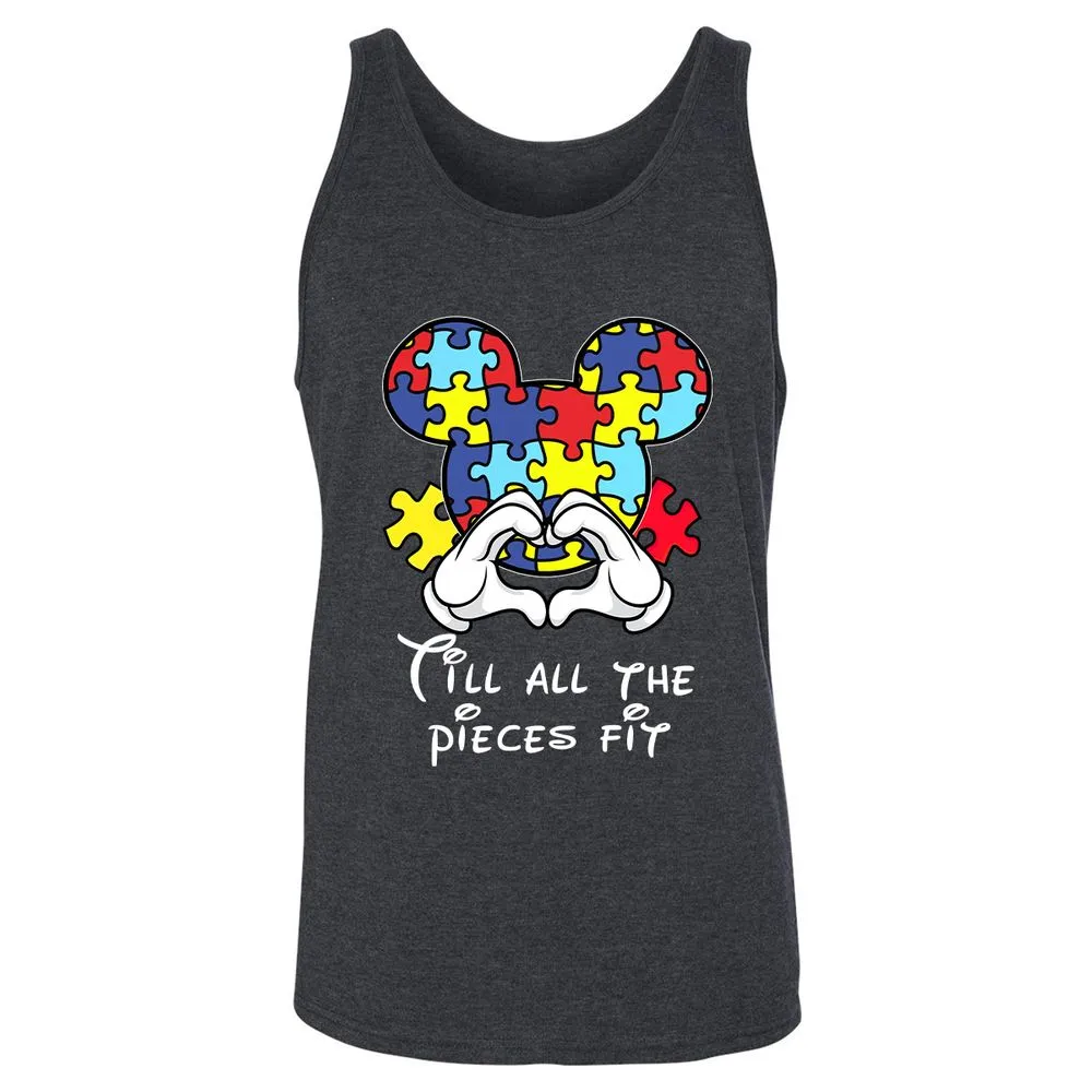 Unisex Jersey Tank - G74UZWB5 - Dark Grey Heather - 6