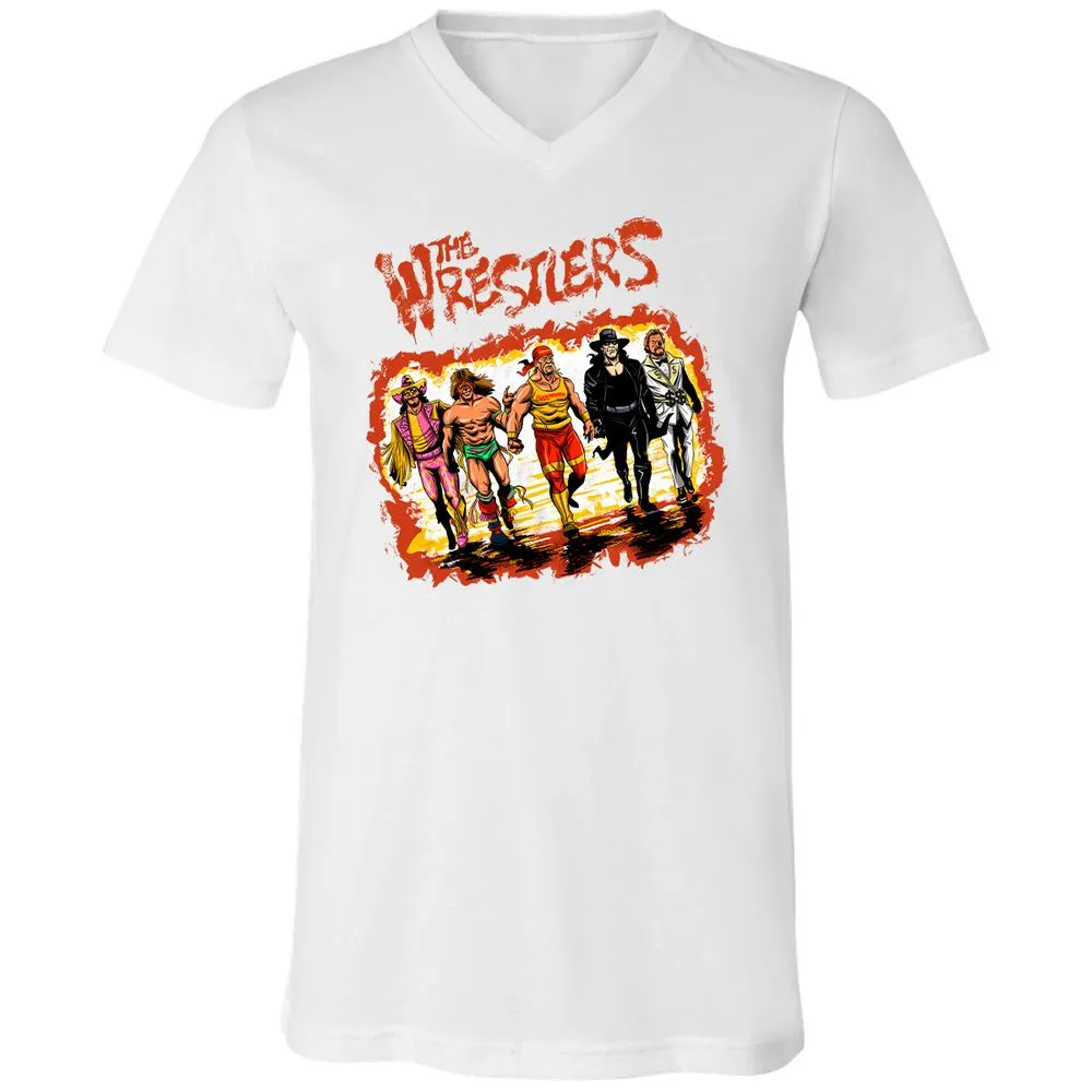 Unisex V-Neck T-Shirt - 2SWHU13X - White - 5