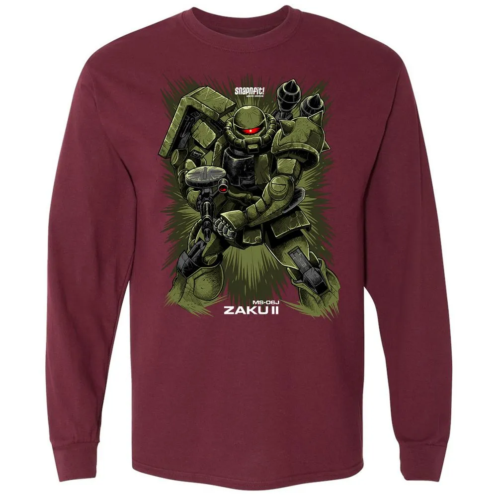 Long Sleeve T-Shirt - 2Y8PAA2M - Maroon - 11