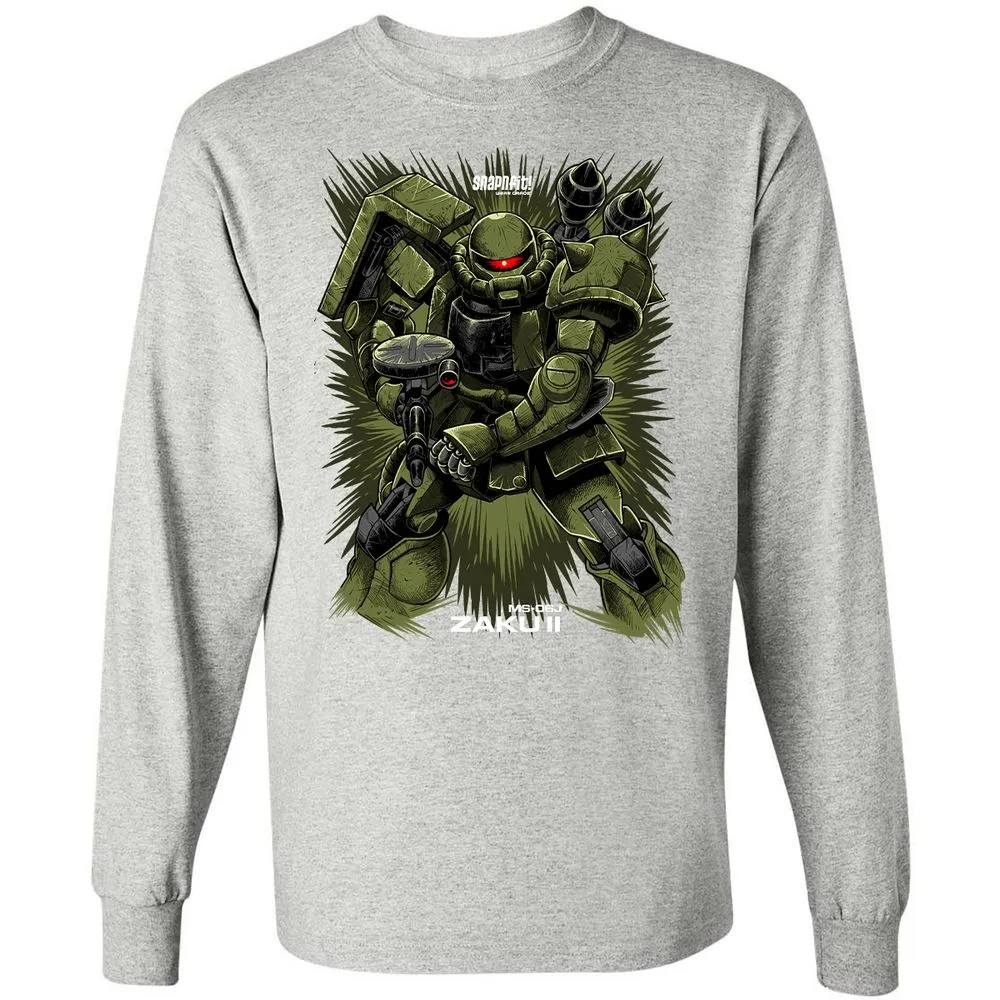 Long Sleeve T-Shirt - 2Y8PAA2M - Ash - 7