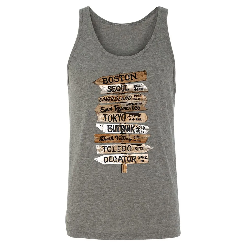 Unisex Jersey Tank - HEQ2X5LN - Grey Triblend - 8