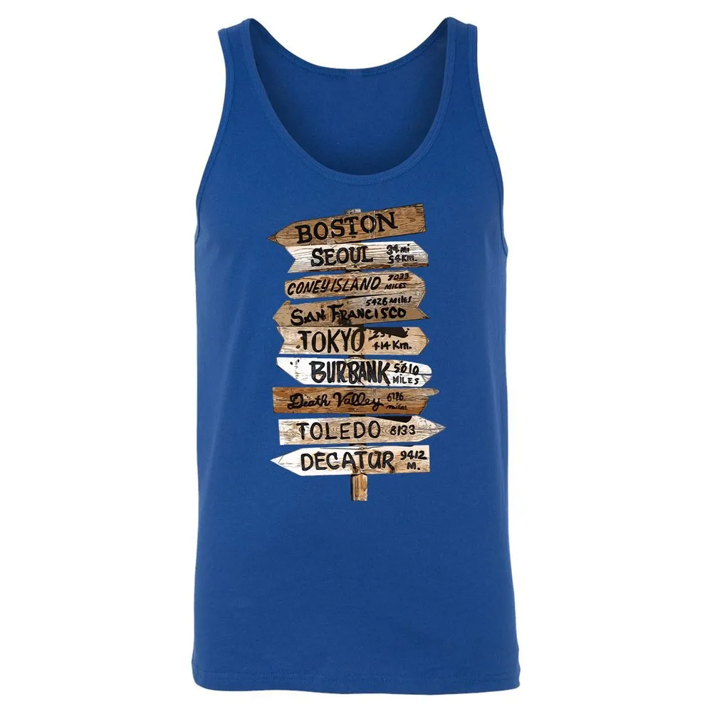 Unisex Jersey Tank - HEQ2X5LN - True Royal - 13
