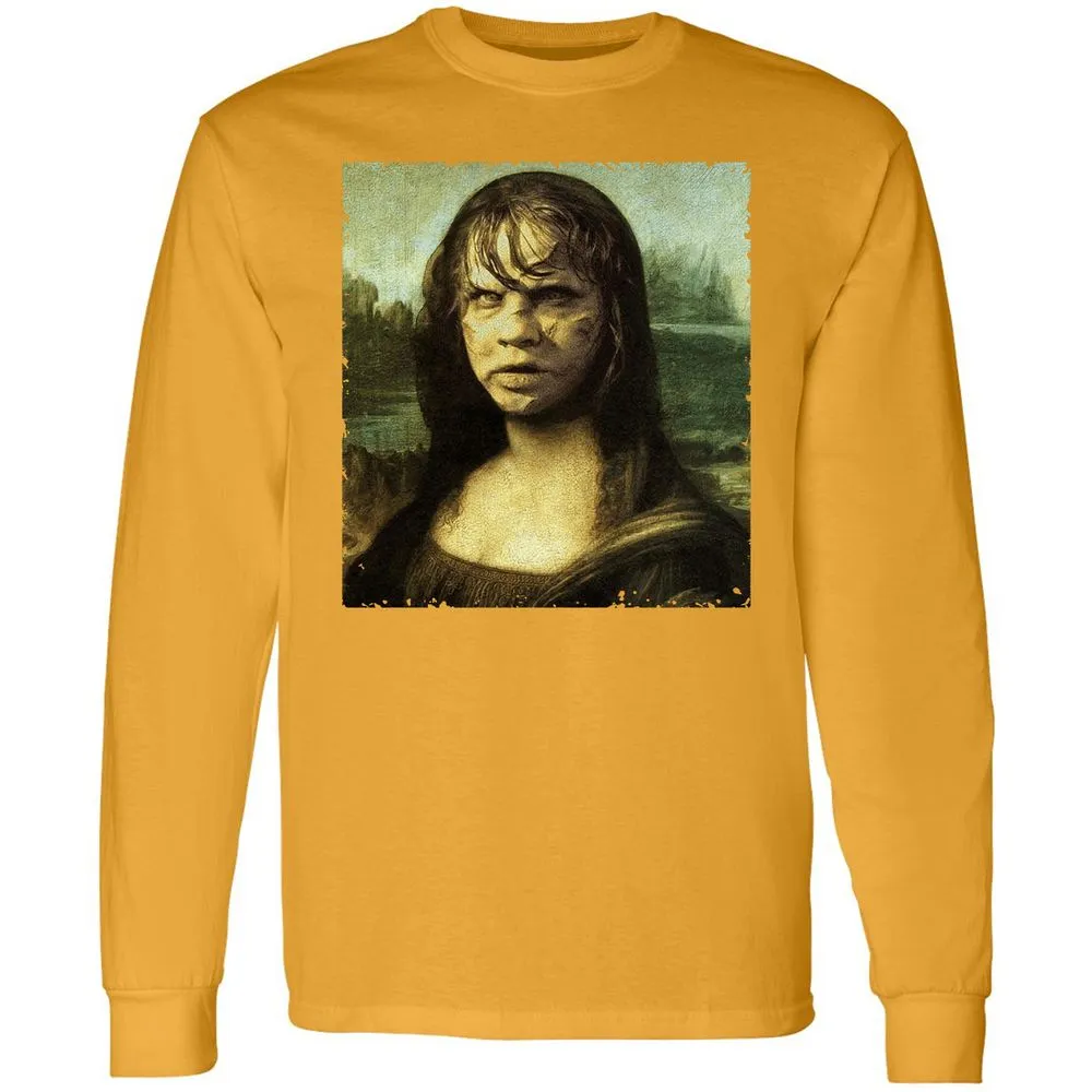 Long Sleeve T-Shirt - 74CVASUD - Gold - 9